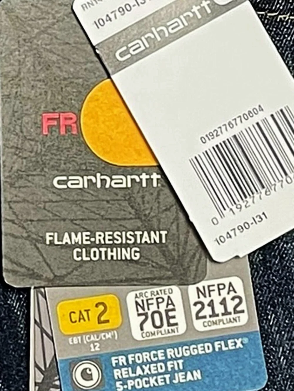 Carhartt arc rated